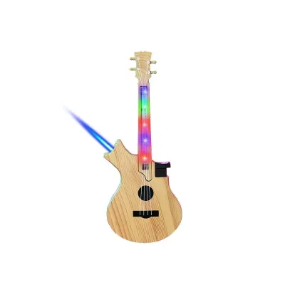  Creative Music Guitar LED Flashlight Refillable